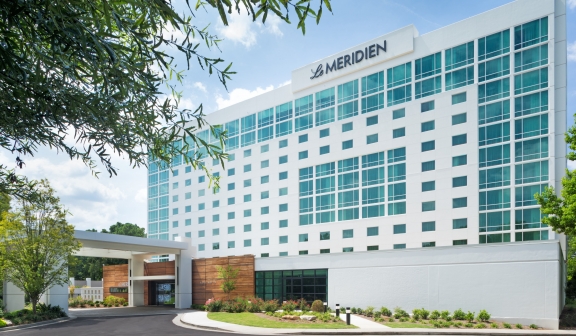 exterior of Le Meridien Perimeter